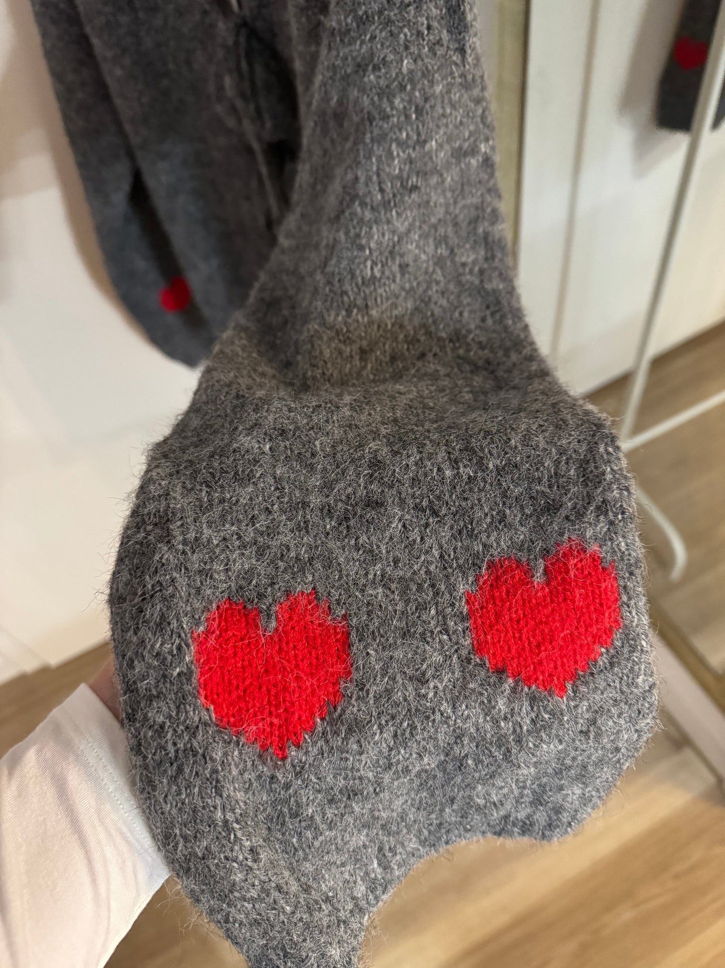 Cardigan mit Schleifen - Heartbeat