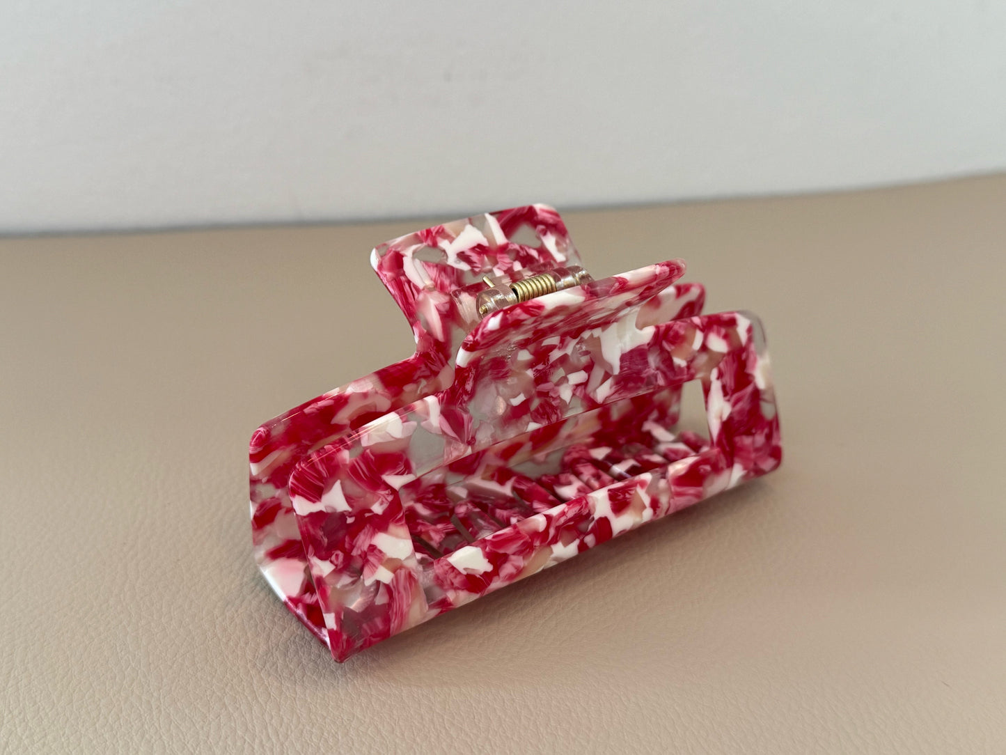 Haarklammer Spaghetti Eis 10cm