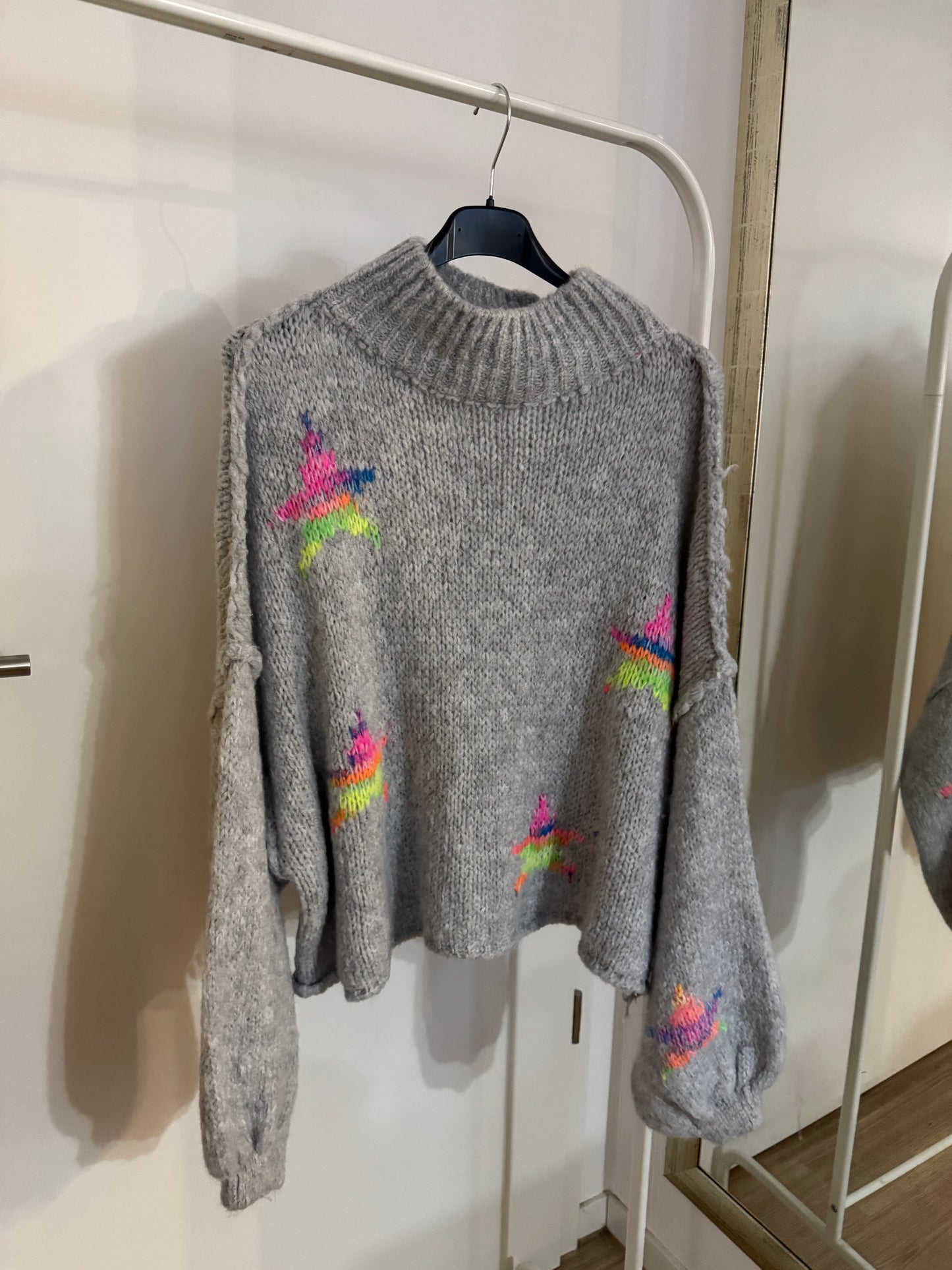 Pullover Neon Stars