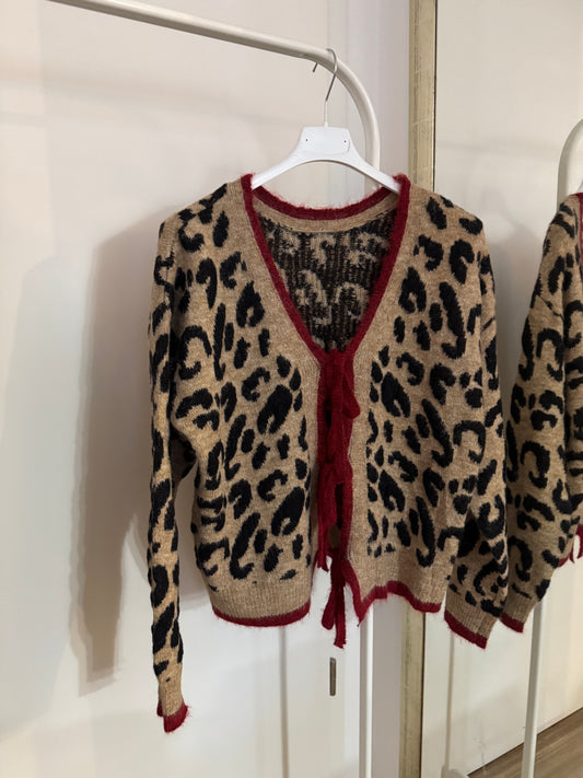 Cardigan mit Schleifen - Leo