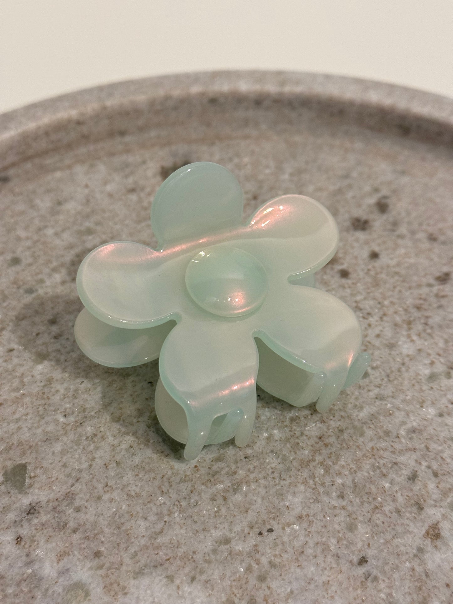 Haarklammer Flower Mint