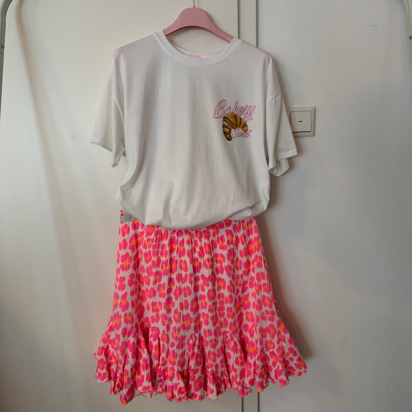 Leo Musselin Rock Pink-Orange