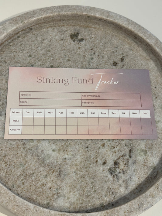 Sinking Fund Tracker
