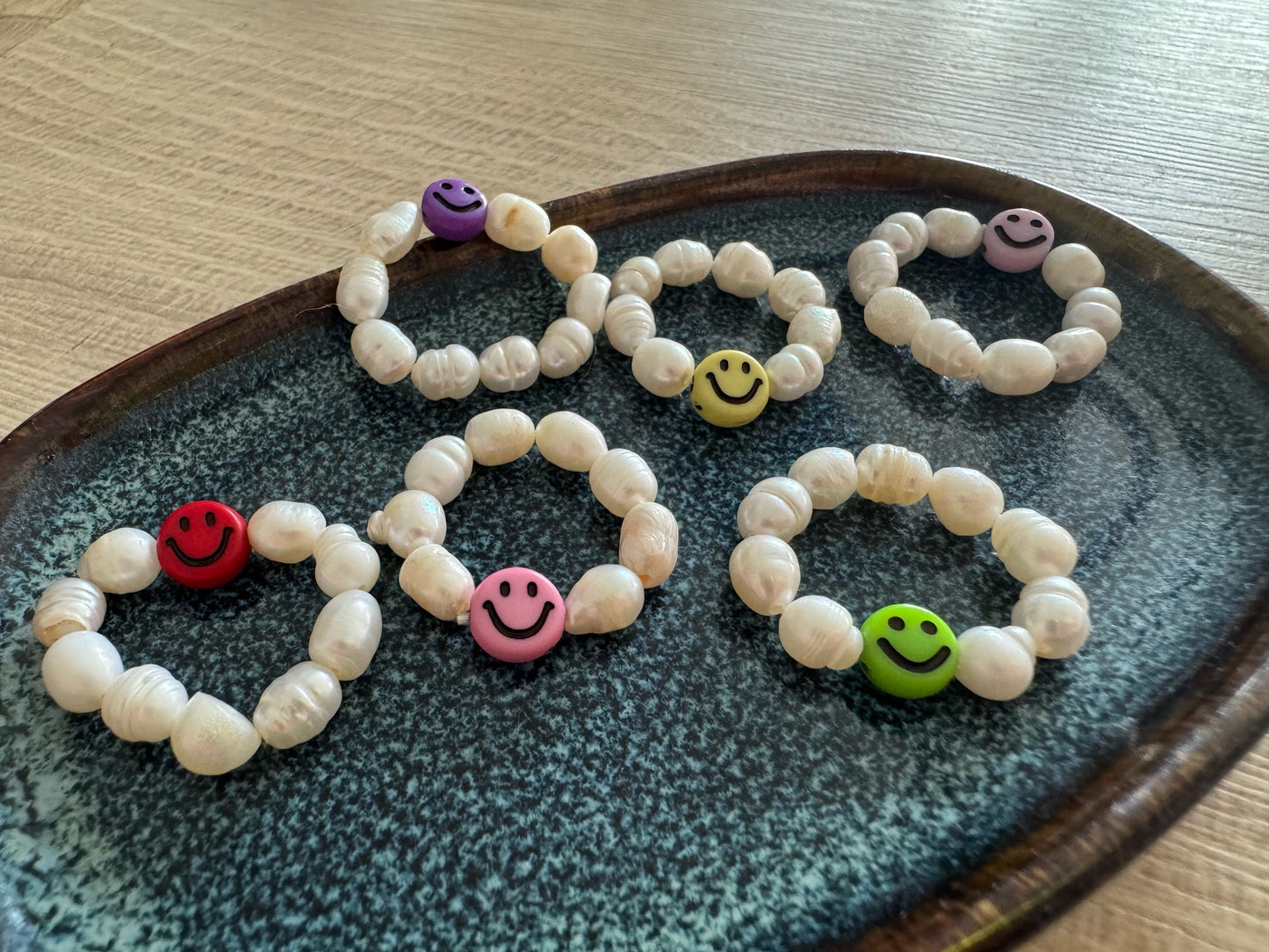 Ring Pearl mit Smiley